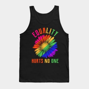 Pride Human Rights Lgbt Equality Hurts No One Tank Top